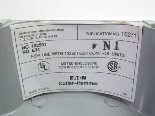 Eaton 10250T; Heavy Duty Switch; Assembly