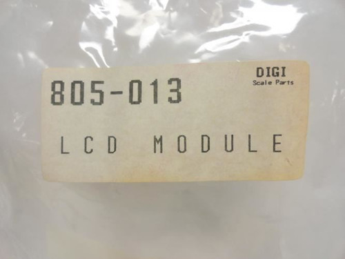 Digi Scale 805-013; Screen Module; LCD; 8.9" Diagonal
