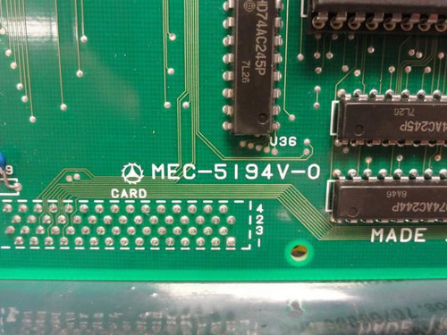 Sato MEC-5194V-0; Main Circuit/Service Board # RR1731100