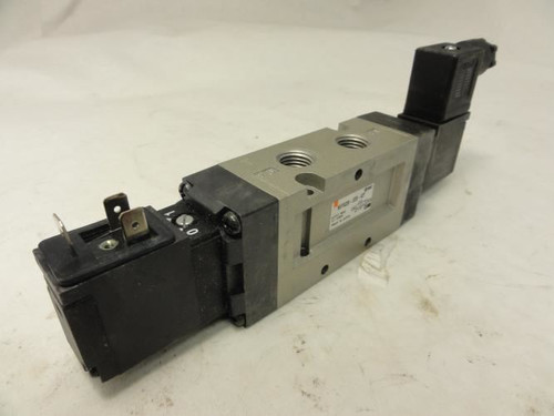 SMC NVF5220-3DB-02T; Solenoid Valve; 110/115VAC; 0.1-0.9MPa