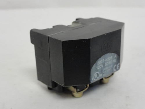 Allen-Bradley 800T-N325; Pilot Light Transfomer Module; 120VAC