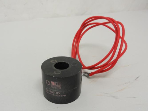 Asco 64-982-1D; Pneumatic Solenoid Coil; 110/120V@50/60Hz