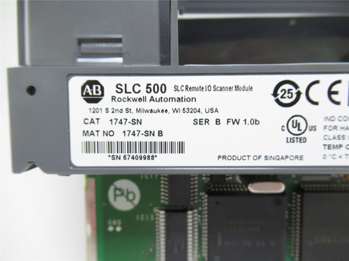 Allen-Bradley 1747-SN; Remote Scanner Module; 5VDC