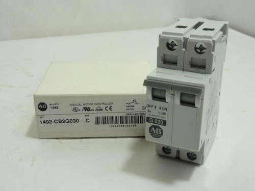 Allen-Bradley 1492-CB26030; Manual Motor Protector 3A 2P 480V