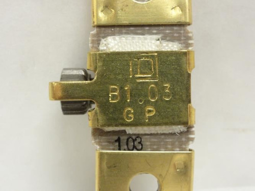 Square D B1.03; Overload Thermal Unit; 0.72-0.88A
