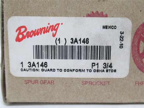 Browning P1 3/4; Split Taper Bushing; 3/4"ID; Flange: 3"OD