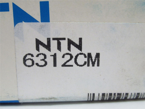 NTN 6312CM; Deep Groove Ball Bearing; 60mmID; 130mmOD; 31mmW