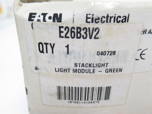 Eaton  E26B3V2; Stacklight Module; Green; 250V; 6 Watt