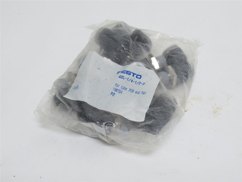 Festo QSL-1/4-1/2-U; Bag-10; Elbows 190724; 90Deg; 1/2 x 1/4"