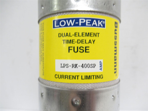 Bussmann LPS-RK-400SP; Current Limiting; Slow Blow Fuse; 400A