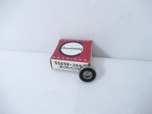 Consolidated SS698-2RS; Bearing 8mmID x 19mmOD x 6mmW
