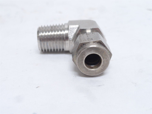Brennan N2501-04-04-SS; Air Elbow; SS; 90Deg; 1/4" x 1/4NPT