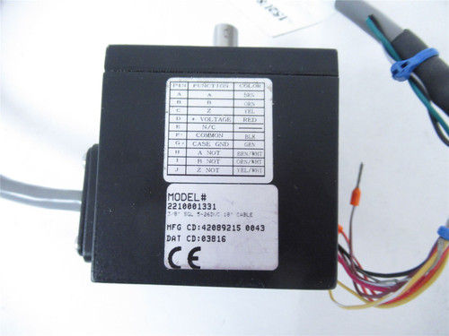 Dynapar 2210001331; Encoder; 3/8" FLG MT 5-26VDC LD SD