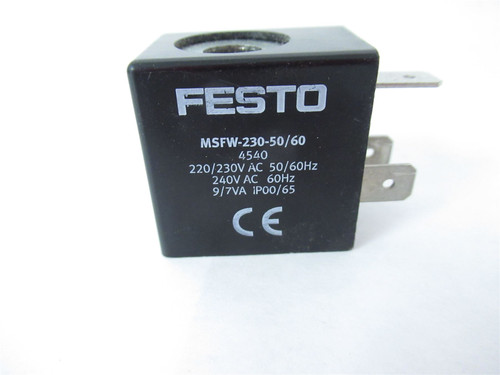 Festo 4540; Solenoid Coil (no plug or socket)