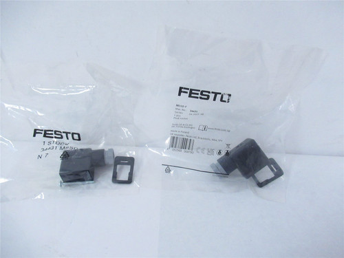 Festo MSSD-F; Lot-2 Plug Socket PN34431 (Missing screw)