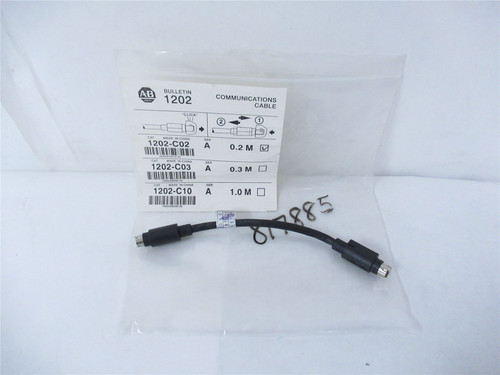 Allen-Bradley 1202-C02; Cable 0.2M for Comm Port 2