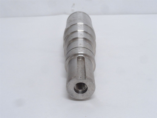 Marel NZ331483; Bone Saw Bottom Wheel Shaft; SS; 7-3/4" Long