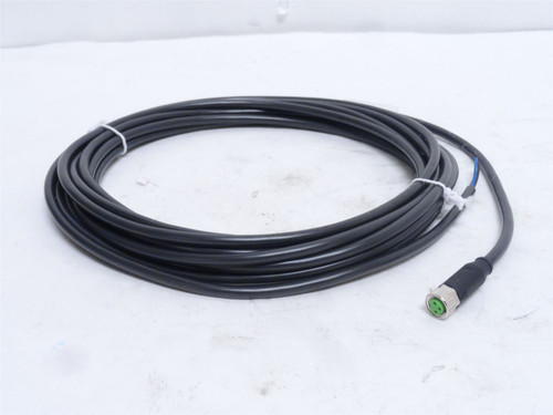 Nordson 1100687; Female Connector Cable; 3-Wire; 5m Long; M8