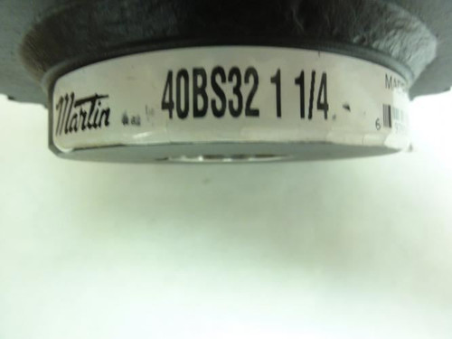 Martin 40BS32-1-1/4; Sprocket; # 40; 1-1/4"ID; 32Teeth