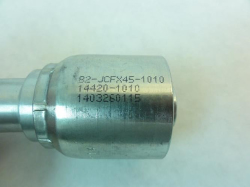 Continental B2-JCFX45-1010; Female Swivel Elbow Fitting; 45 DEG