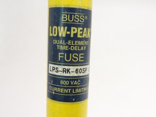 Bussmann LPS-RK-60SP; Fuse 60 Amp; 600VAC