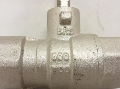 BRS MDL-UNKN-147803; Ball Valve; SS; 1/2 NPT 600WOG (No Handle)