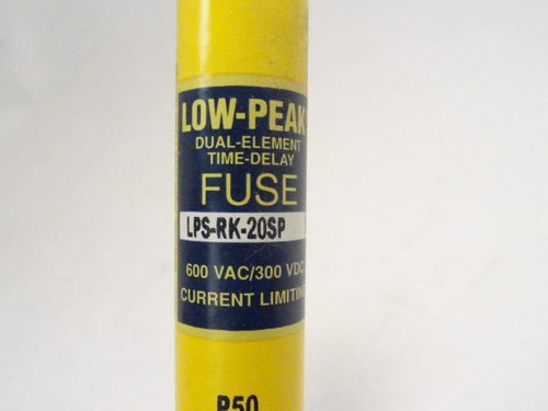 Bussmann LPS-RK-20SP; Fuse 20 Amp; 600VAC