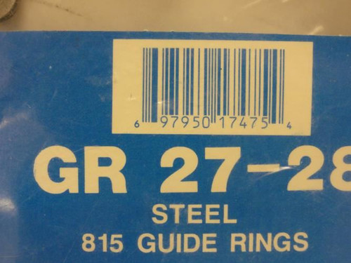 Martin GR 27-28; Bag-2 Steel 815 Guide Rings