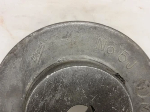TB Woods 5JX1/2; Sure-Flex Flange; 1/2"ID with keyway