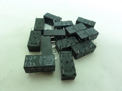 Omron G6A-274P-ST-US-DC24; Lot-13 Relays; 2A; 125VAC; 24VDC
