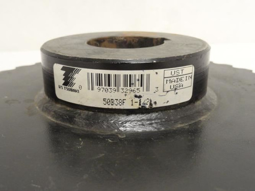 Tsubaki 50B38F 1-1/2; Sprocket # 50; 38Teeth; 1-1/2"ID