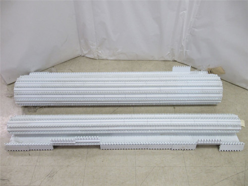 Intralox SER-800-7; Flat Top White Conveyor Belt; 5'W x 7'L