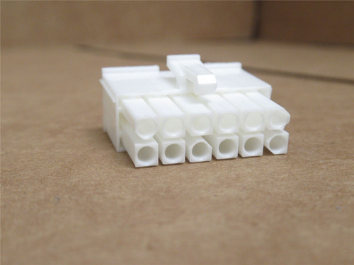 AMP 770581-1; Lot-10 Socket Connectors; 12Pos; 2-Row; 600VAC