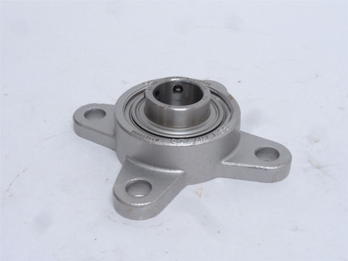 Dodge F4B-SCEZ-100-SHSS; Flange Bearing 136826; SS; 4-Bolt