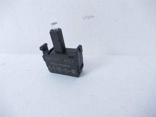 Allen-Bradley 800F-N3W; Switch Pilot Light 24V AC/DC whiteLED
