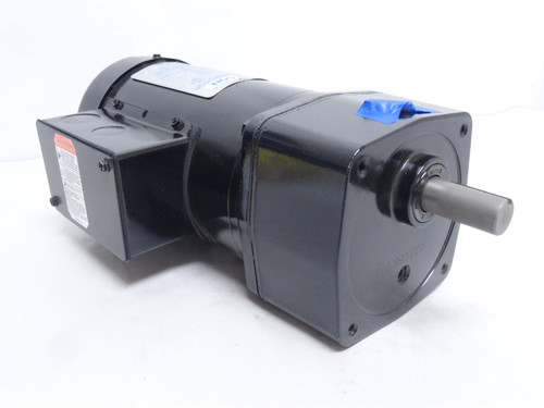 Leeson C42T17FZ16B; AC Gear Motor 10:1 Ratio; 1/3HP 230/460V