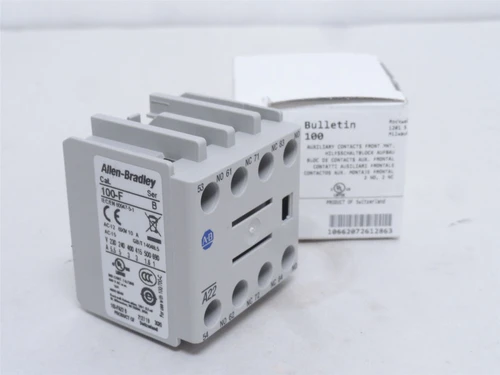 Allen-Bradley 100-FA22; Auxiliary Contact Block; 2NO/2NC; 10A