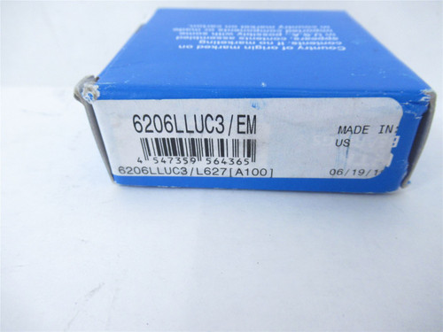 NTN 6206LLUC3; Bearing Deep Groove 30mm ID 62mmOD 16mmW