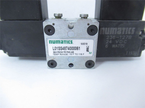 Numantics L01SS487400061; Pneumatic Solenoid Valve24VDC4 Port