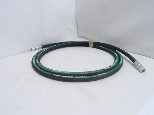 Eaton GS94185REVB; Hose Assy; 10' Long; 3/8 JIC x 3/8 JIC