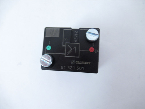 Crouzet 81521501; Logic "OR" Element; Pneumatic; Base Mounted