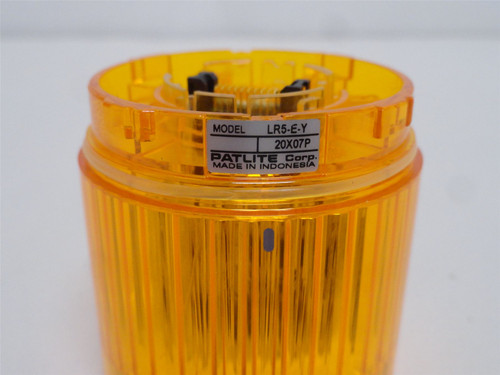 Patlite LR5-E-Y; LED Unit; Amber; 24VDC