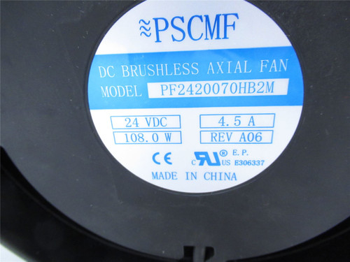 PSCMF PF2420070HB2M; Fan 24VDC 4.5A Axial