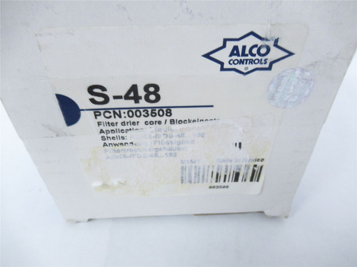 Emerson S-48; HVAC Filter Drier Core