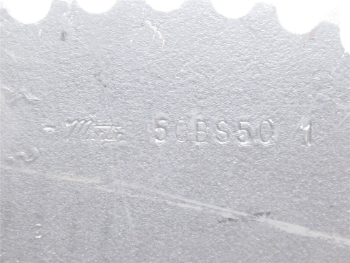 Martin 50BS50-1; Steel Sprocket #50; 50T 1"ID