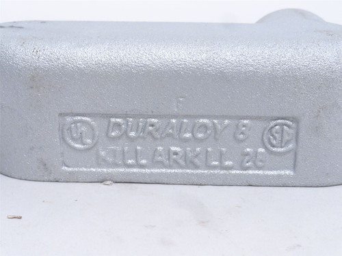 Killark LL28; Conduit Body; 3/4NPT; 90Deg; Gray Iron