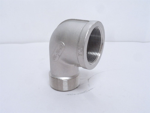 Industry-Std 1LTW1; Street Elbow; 90Deg; SS-304; 1-1/2NPT
