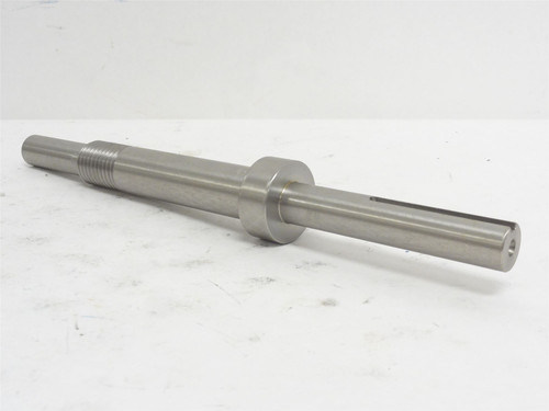 Norfolk IBM019BB; Heart Slasher Shaft W/Nut; SS; 11-3/4" Long