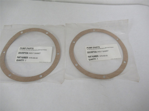 AMT Pump Co 1478-000-00; Lot- 2 Gasket 242G-7