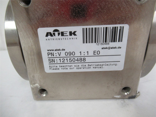 Atek V090 1:1 E0; Gearbox1:1 18mm Input x 20mmOutput